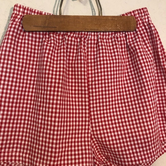 Red gingham 2-piece set - Picture 4 of 4